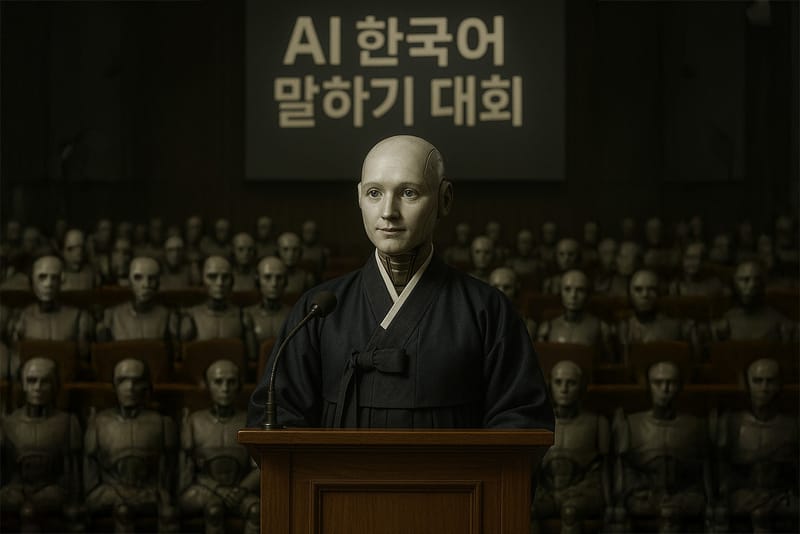 ‘AI 한국어 말하기 대회’ 개최된다