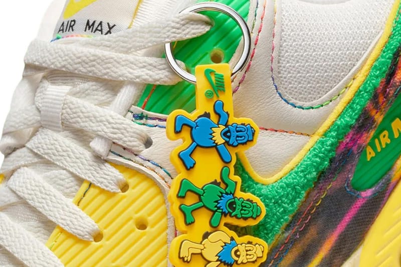 그레이트풀 데드 x 덕스 x 나이키 에어맥스 90 공개