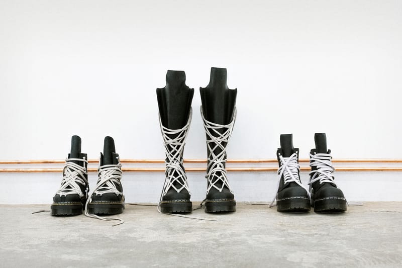 릭 오웬스 x 닥터 마틴 협업 3종 출시 정보