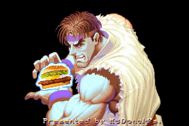 맥도날드 재팬, ‘스트리트 파이터 2’ 한정 메뉴 출시
