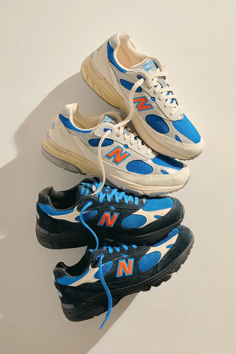 키스 x 뉴발란스 x 매디슨 스퀘어 가든 Made in USA 993 공개