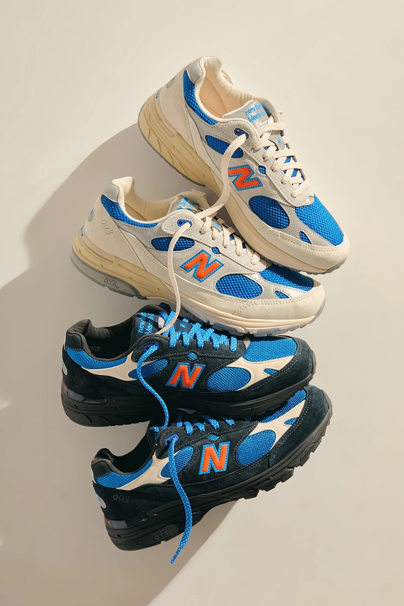 키스 x 뉴발란스 x 매디슨 스퀘어 가든 Made in USA 993 공개