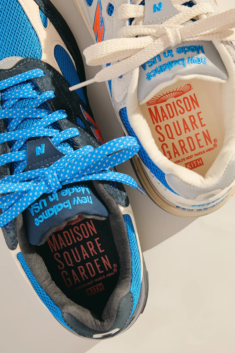 키스 x 뉴발란스 x 매디슨 스퀘어 가든 Made in USA 993 공개