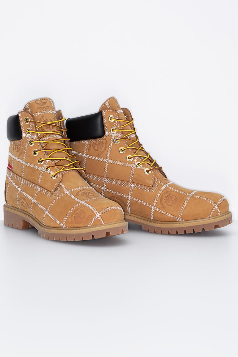 슈프림 x 팀버랜드 6인치 워터프루프 부츠 공개