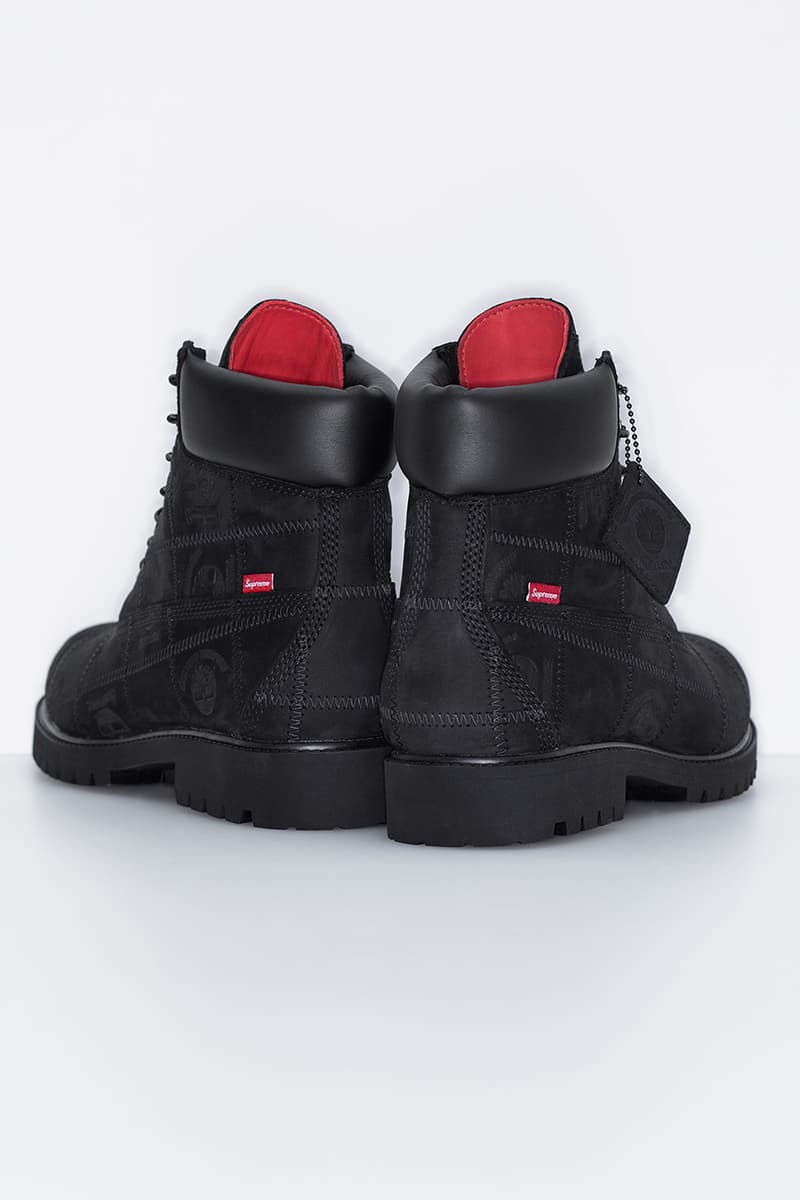 슈프림 x 팀버랜드 6인치 워터프루프 부츠 공개