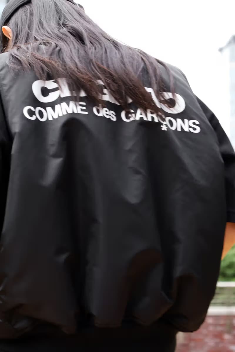 CDG x 알파 인더스트리 ‘MA-1’ 베스트 출시