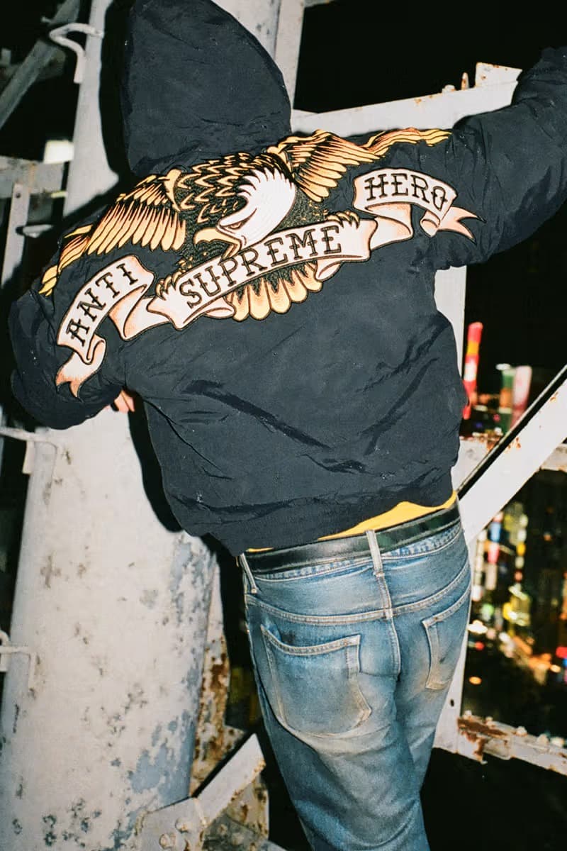 슈프림 x 안티히어로 2025 가을 컬렉션 공개 