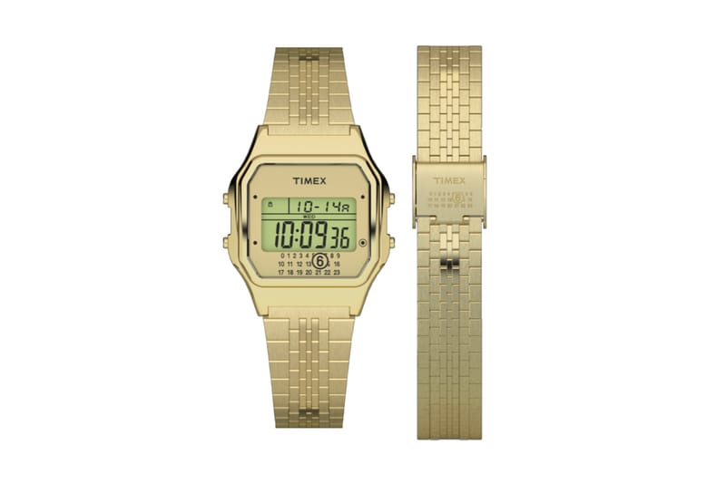 MM6 메종 마르지엘라 x 타이맥스 협업 디지털 워치 2종 출시 예고