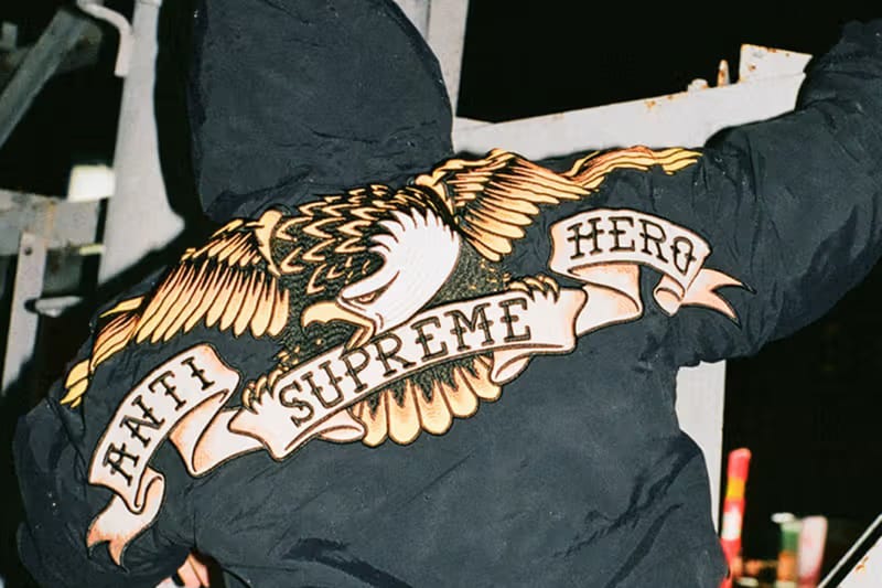 슈프림 x 안티히어로 2025 가을 컬렉션 공개 