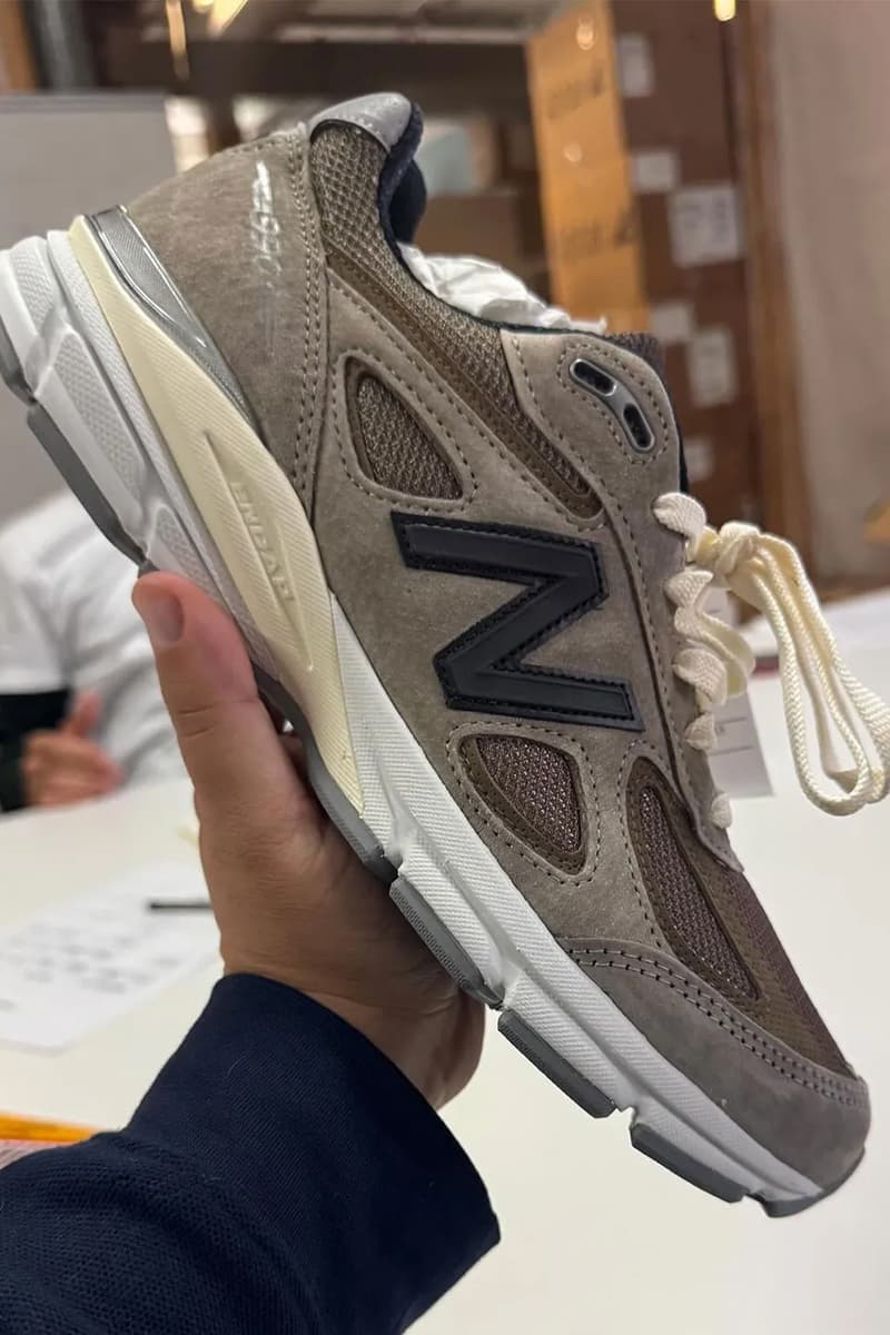 JJJ자운드 x 뉴발란스 990v4 퍼스트룩 