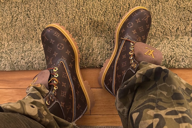 퍼렐 윌리엄스의 18K 골드 루이 비통 부츠가 도쿄에서 포착됐다