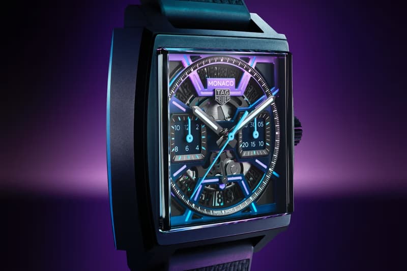 태그호이어, 라스베이거스 야간 레이싱에서 영감 받은 모나코 크로노그래프 한정판 공개