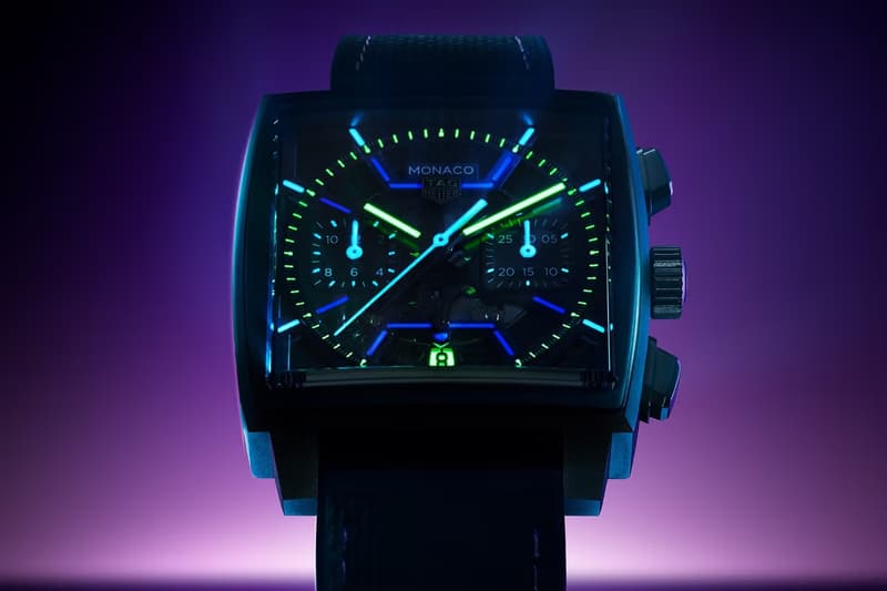 태그호이어, 라스베이거스 야간 레이싱에서 영감 받은 모나코 크로노그래프 한정판 공개