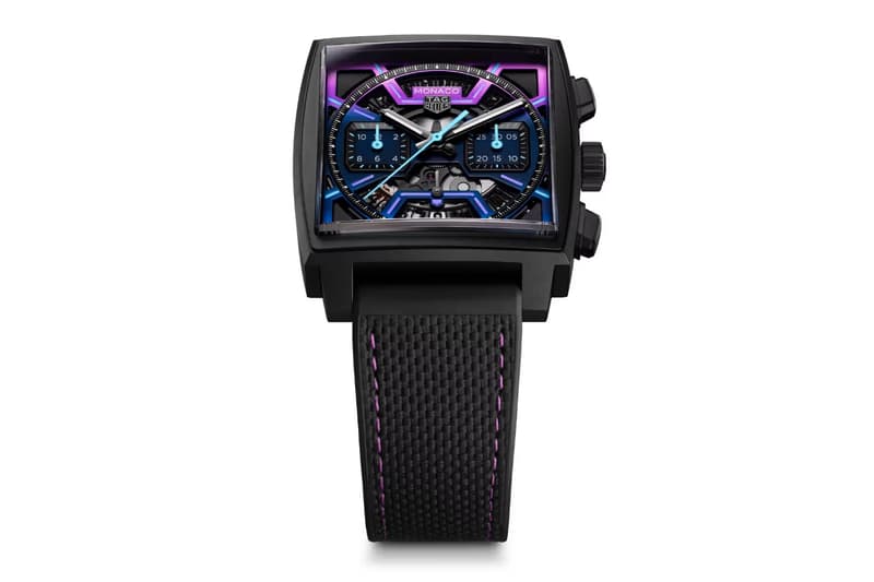 태그호이어, 라스베이거스 야간 레이싱에서 영감 받은 모나코 크로노그래프 한정판 공개