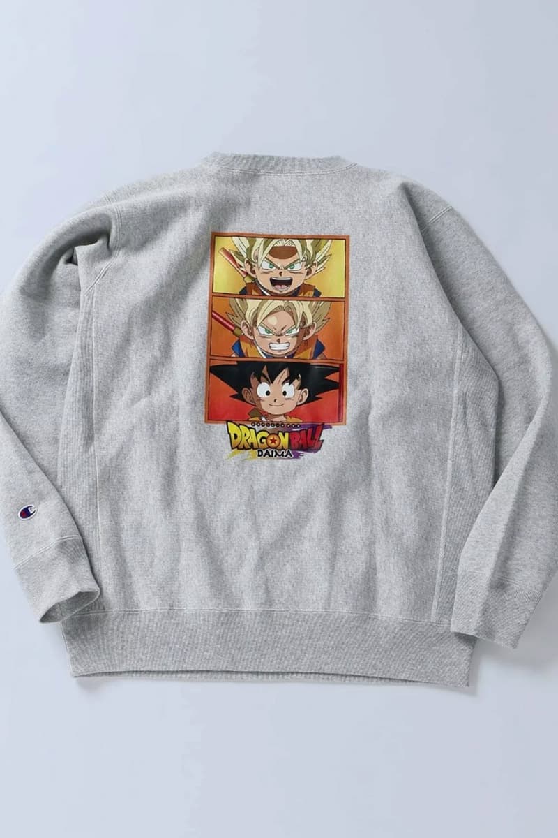 저널 스탠다드 x 챔피온 x 드래곤볼 다이마 협업 공개