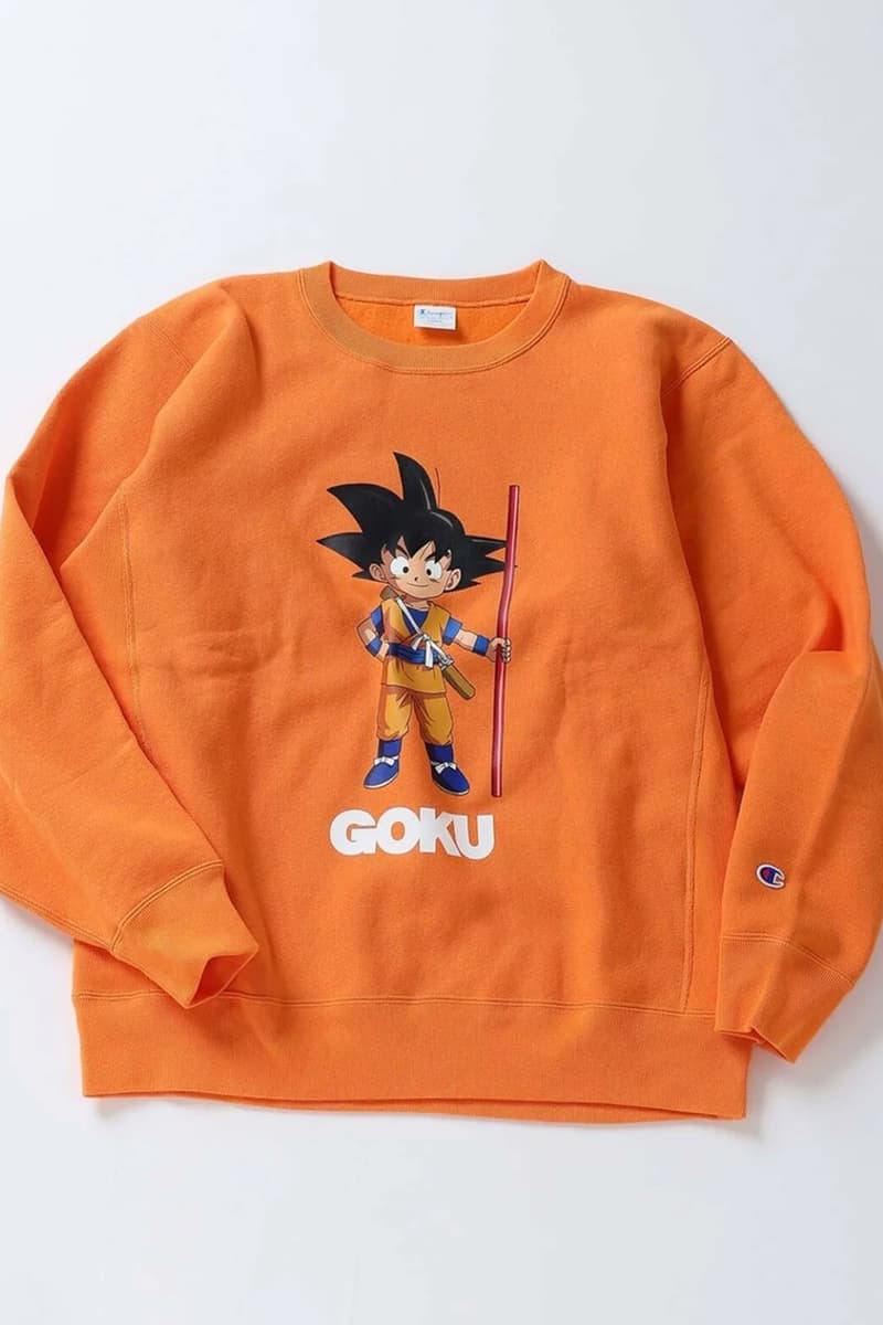 저널 스탠다드 x 챔피온 x 드래곤볼 다이마 협업 공개