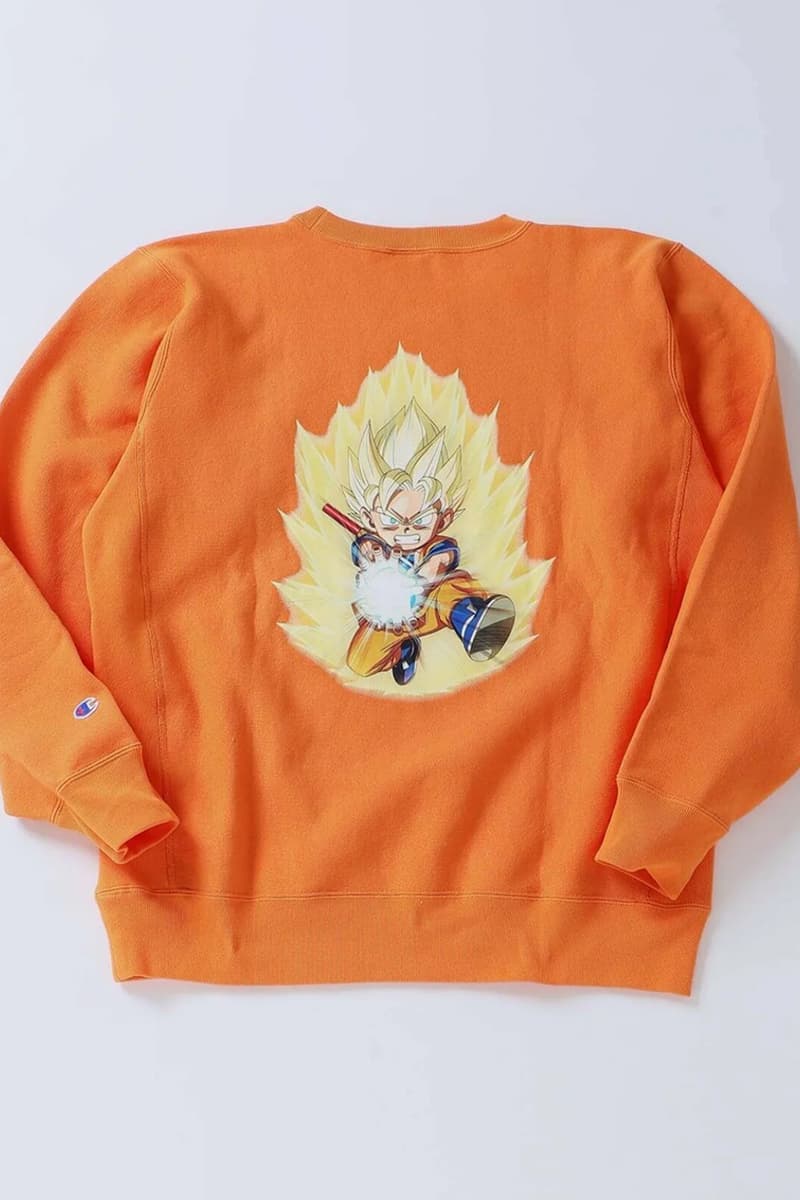 저널 스탠다드 x 챔피온 x 드래곤볼 다이마 협업 공개