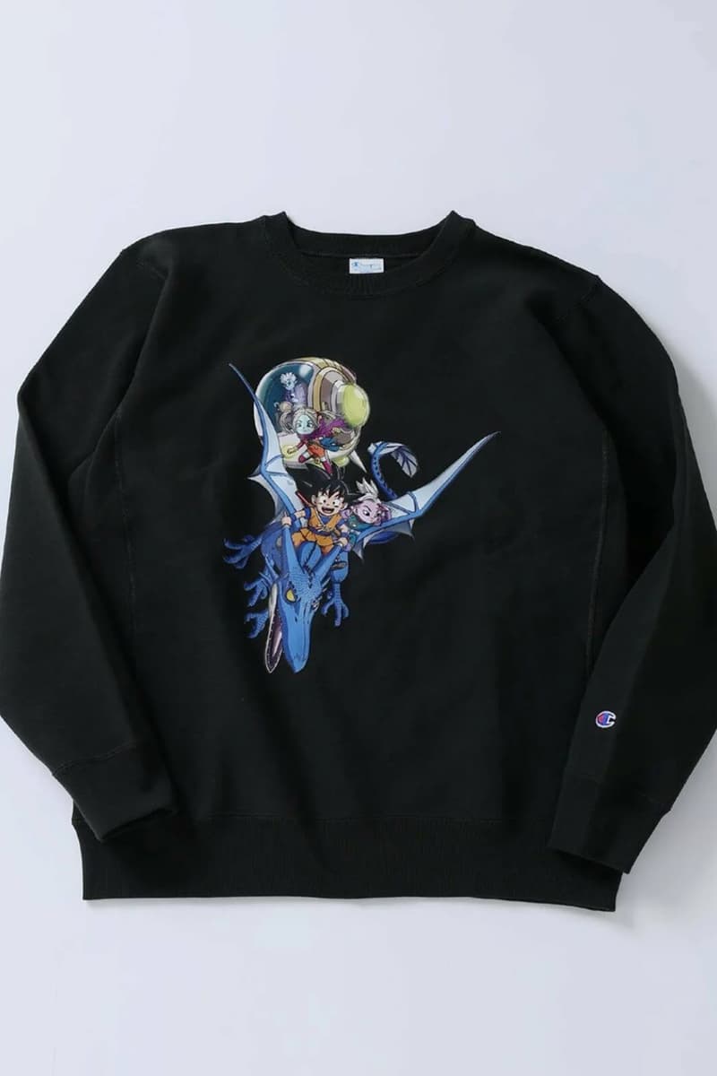 저널 스탠다드 x 챔피온 x 드래곤볼 다이마 협업 공개