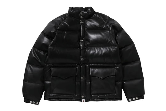 베이프 레더 클래식 다운 재킷이 돌아온다