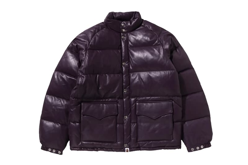 베이프 레더 클래식 다운 재킷이 돌아온다