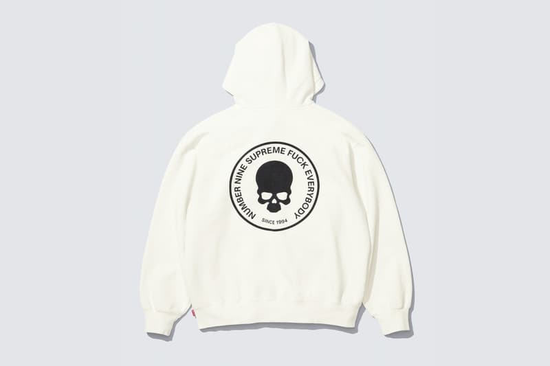 슈프림 x 넘버 나인 2025년 가을 컬렉션 공개