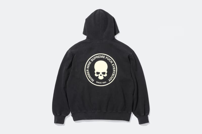 슈프림 x 넘버 나인 2025년 가을 컬렉션 공개