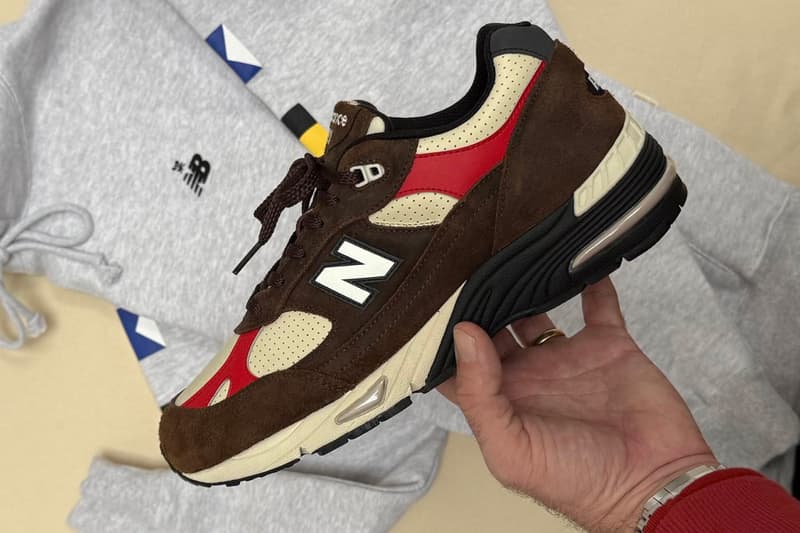 업데이트: 에메 레온 도르 x 뉴발란스 991 새로운 컬러 공개