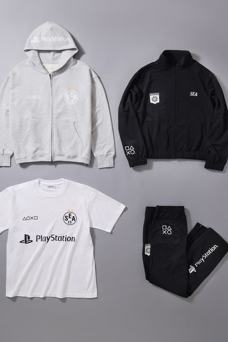 플레이스테이션 x 윈드 앤 씨 컬렉션 공개