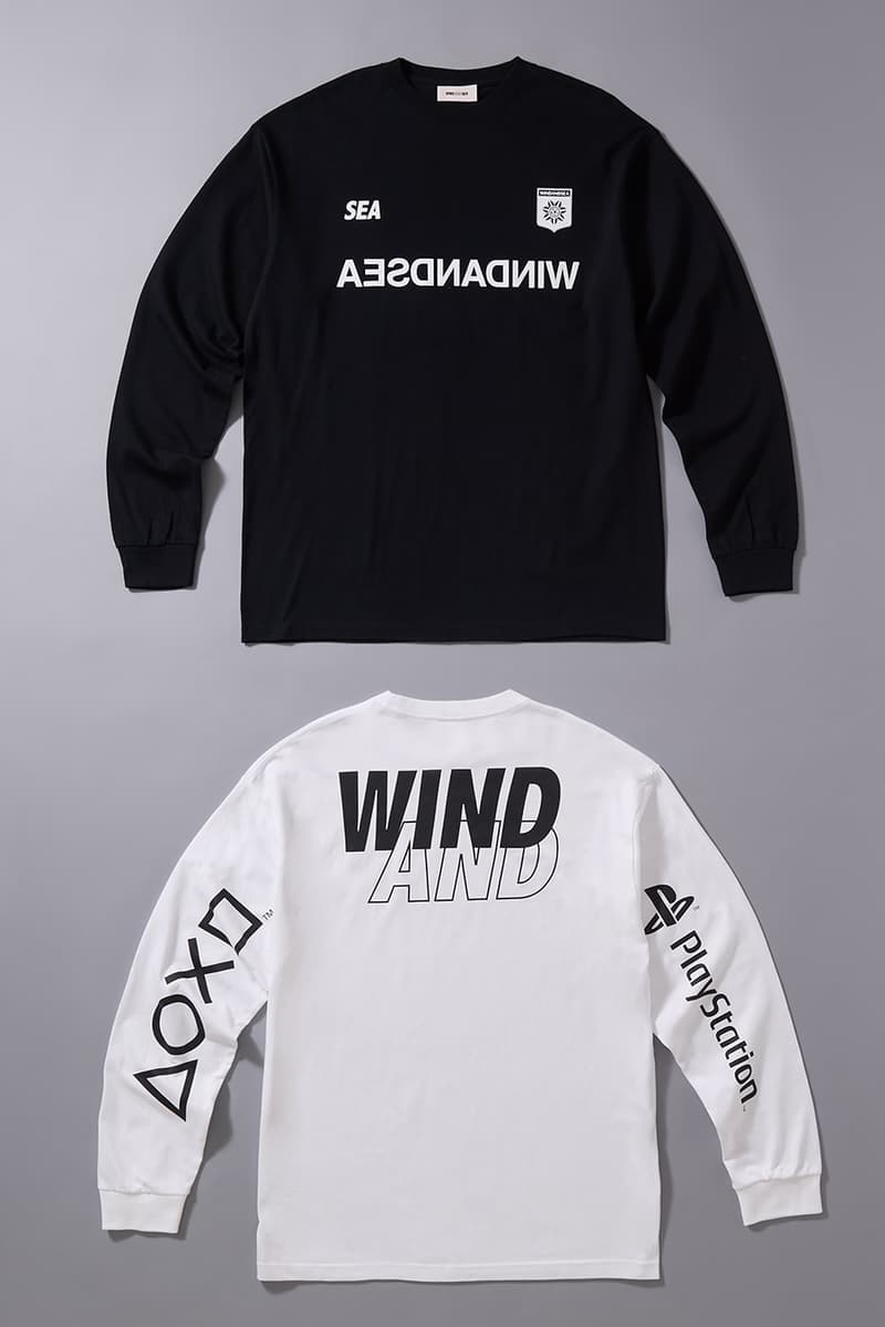 플레이스테이션 x 윈드 앤 씨 컬렉션 공개