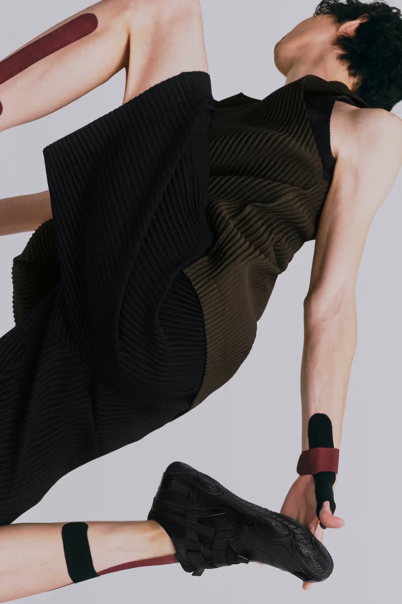 이세이 미야케 x 아식스 협업 첫 번째 스니커 공개 