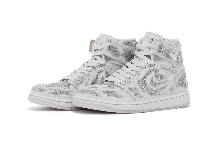 스와로브스키 x 에어 조던 1 하이 OG 공개