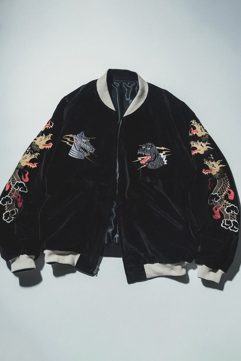 빔스 x 테일러 도요, ‘고질라’ 테마 스카잔 컬렉션 공개