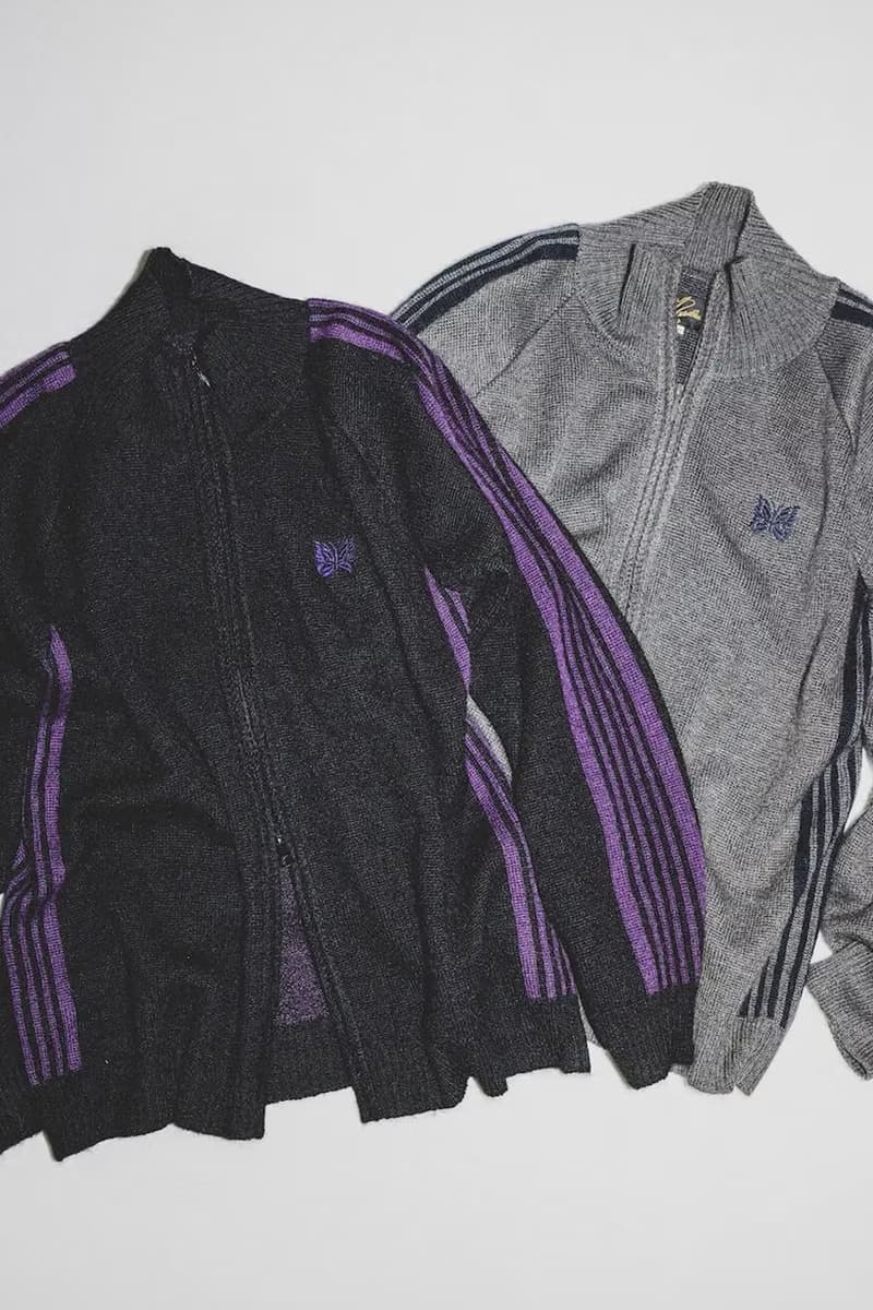 빔스 x 니들스 협업 모헤어 트랙 재킷 공개