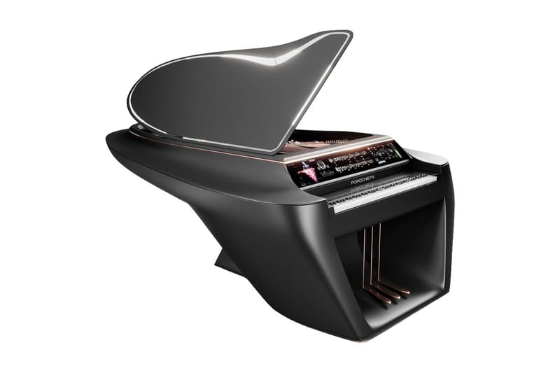 자동차 디자인을 접목한 그랜드 피아노 ‘포로치스타 피아노’ 공개