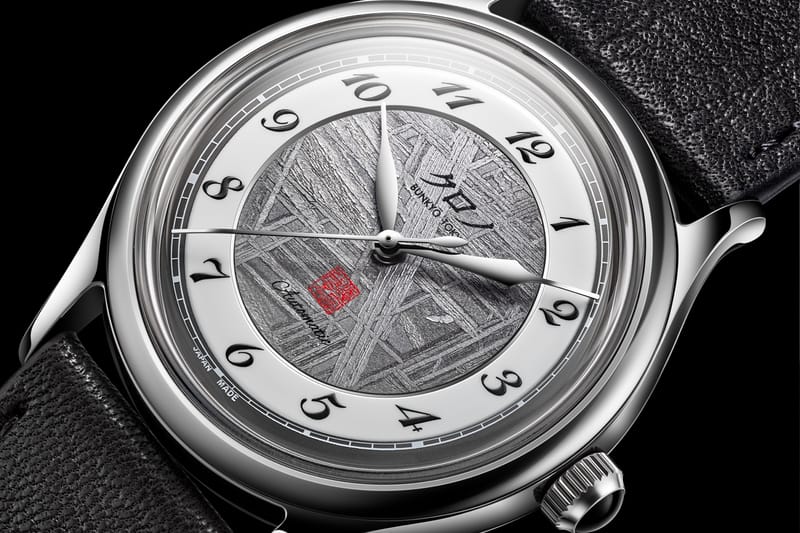 쿠로노 도쿄, 운석 다이얼 적용한 37mm 한정판 시계 ‘인세키’ 공개