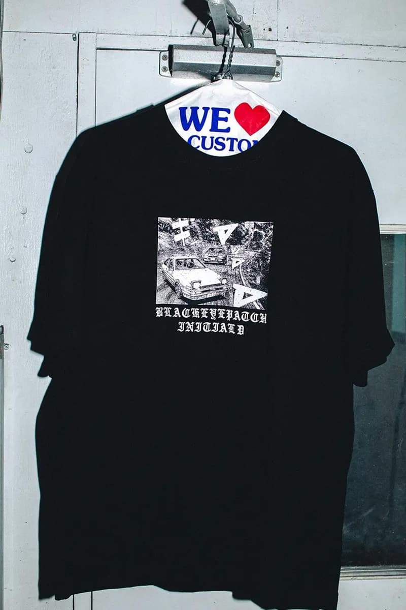 블랙아이패치 x <이니셜 D> 30주년 기념 캡슐 컬렉션 공개