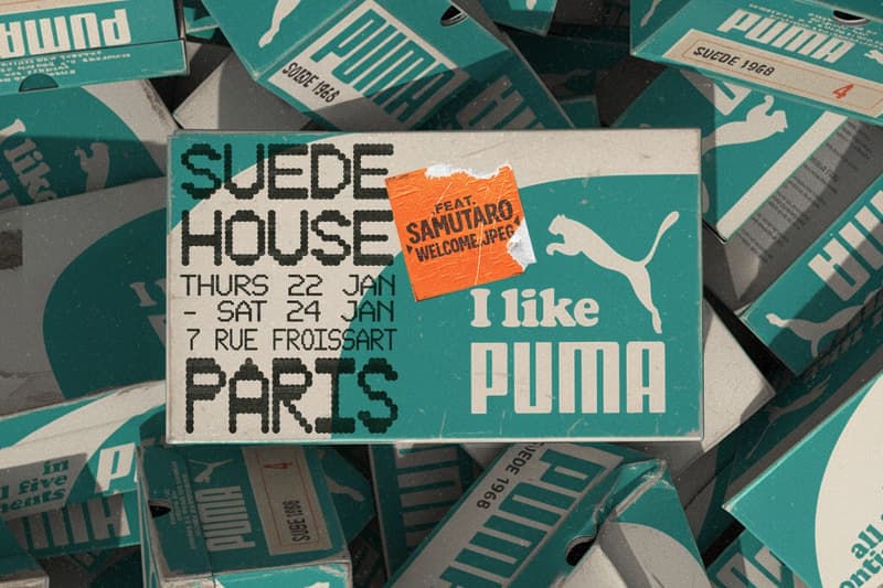 푸마, 파리 패션위크에서 ‘스웨이드 하우스’ 오픈 puma pfw paris fashion week suede house