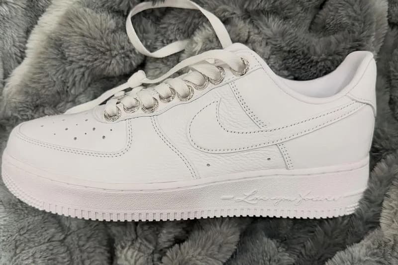 드레이크 녹타 x 크롬 하츠 x 나이키 에어 포스 1 로우 퍼스트룩