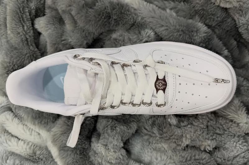 드레이크 녹타 x 크롬 하츠 x 나이키 에어 포스 1 로우 퍼스트룩