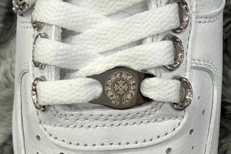 드레이크 녹타 x 크롬 하츠 x 나이키 에어 포스 1 로우 퍼스트룩