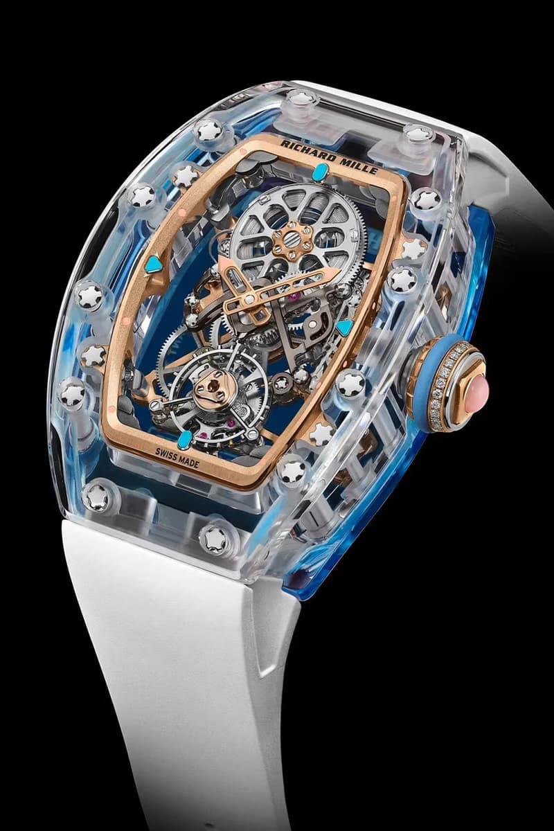 Wrist Check: 트래비스 스캇이 에르메스 컬렉션에서 착용한 리차드밀 ‘RM 75-01 플라잉 투르비용 사파이어