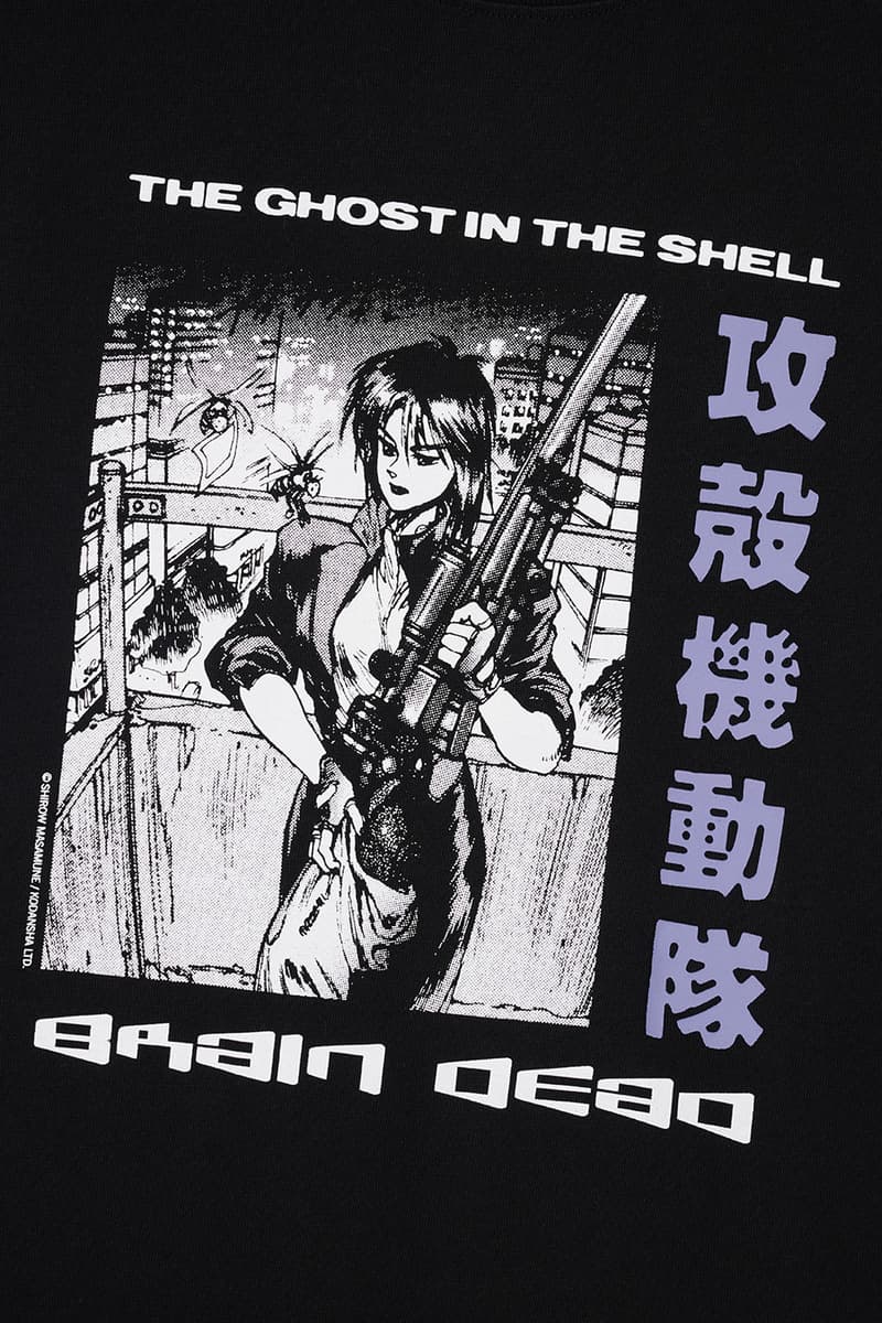 브레인 데드 x ‘공각기동대’ 30주년 기념 컬렉션 공개