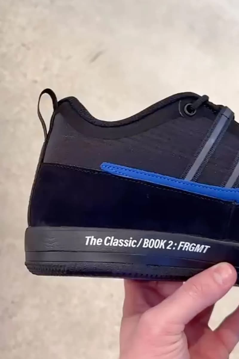 프라그먼트 디자인 x 나이키 북 2 퍼스트 룩 공개