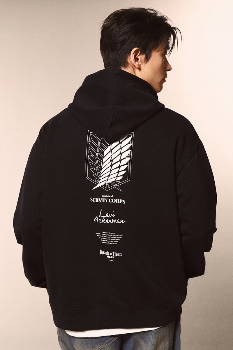 업데이트: ‘진격의 거인’ x 스파오 컬렉션 ‘티셔츠’ 공개