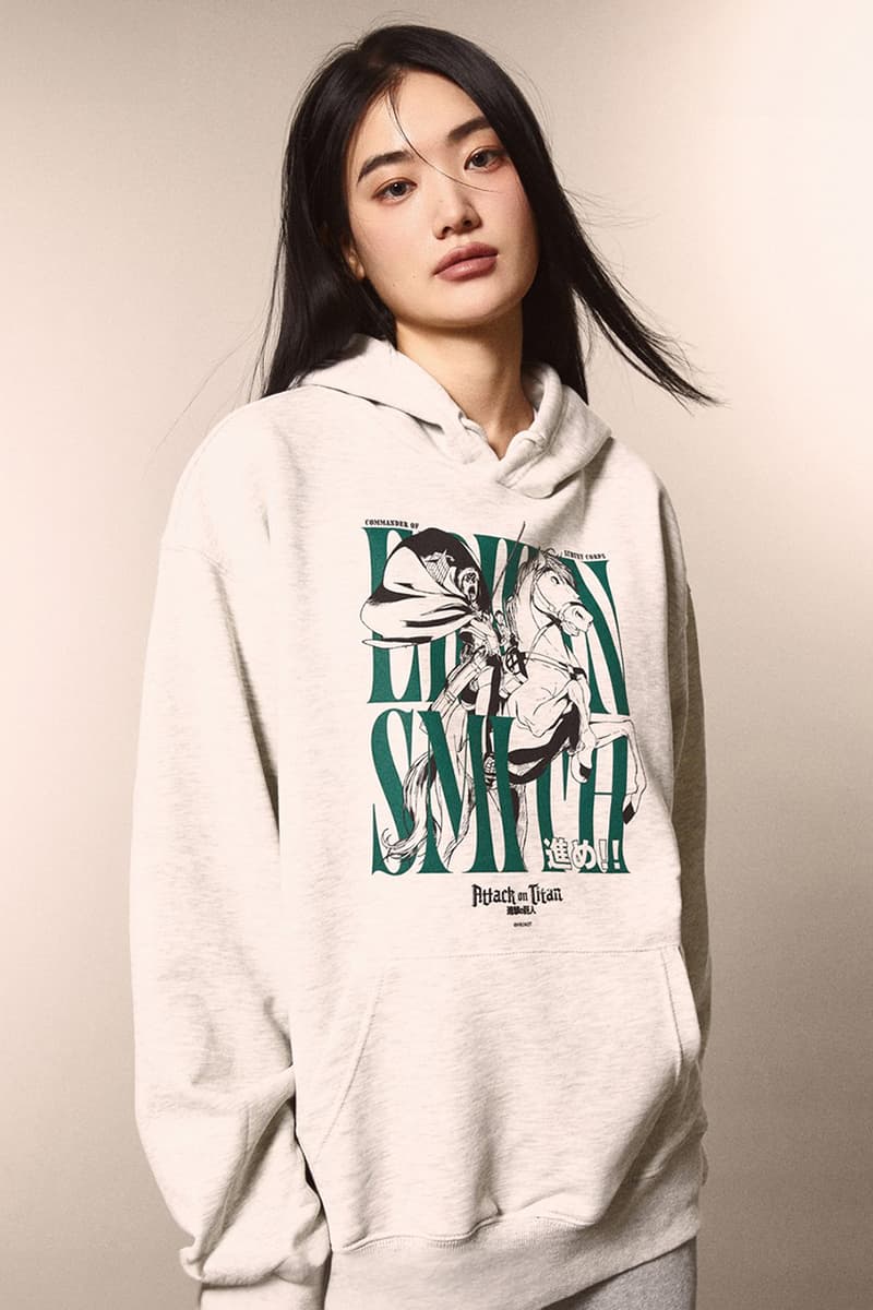 업데이트: ‘진격의 거인’ x 스파오 컬렉션 ‘티셔츠’ 공개