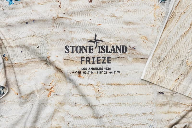 스톤 아일랜드, 프리즈 로스앤젤레스 2026 기념 티셔츠 공개