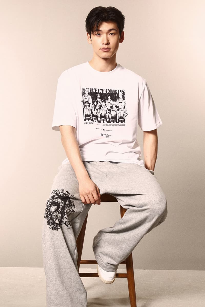 업데이트: ‘진격의 거인’ x 스파오 컬렉션 ‘티셔츠’ 공개