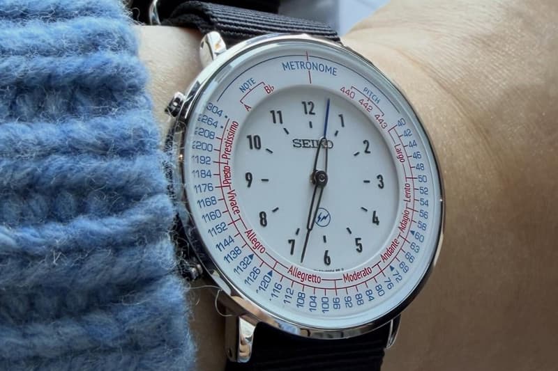 업데이트: 프라그먼트 디자인 x V.A. x 세이코 메트로놈 워치 공개