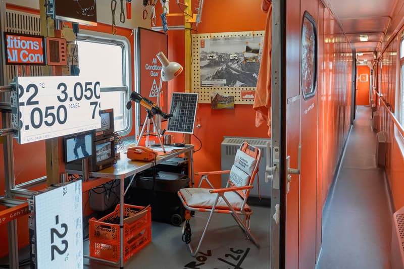 나이키 ACG, 열차를 개조한 이동식 베이스캠프 ‘올 컨디션스 익스프레스’ 공개