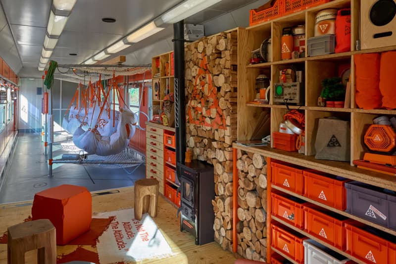 나이키 ACG, 열차를 개조한 이동식 베이스캠프 ‘올 컨디션스 익스프레스’ 공개